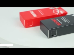 Óleo misturado com CBD THC Cartuchos de vaporização descartáveis em barril de madeira