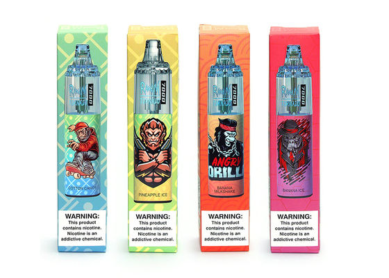 Controle Nic Salt Disposable Vape 1000mAh do fluxo de ar recarregável