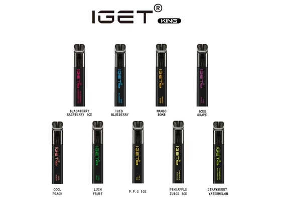 A maioria de sopros descartáveis da vagem 4000 do vape da LEGENDA popular de IGET