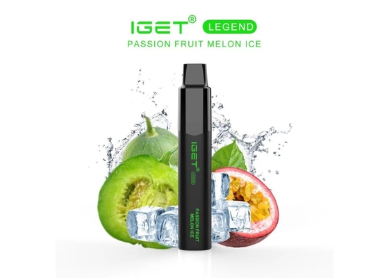 Pena descartável de Vape 4000 da capacidade nova do líquido da legenda 12ml de Iget dos sabores do gelo do fruto dos sopros 20