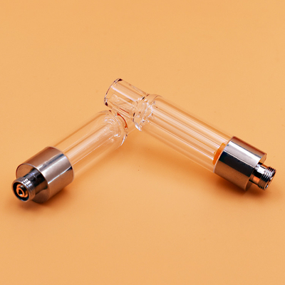 cartucho de vidro completo da capacidade CBD Vape do tanque de 0.5ml 1.0ml com fechamento