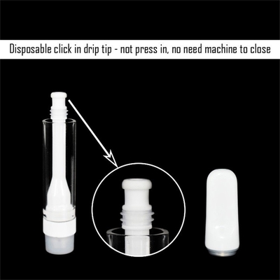 Óleo do delta 8 CBD todos os cartuchos cerâmicos de Vape com furo oval grande da entrada dois