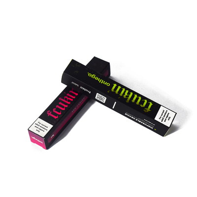 6 sabores Fcukin descartável Onthego Vape Pen With 3.5ml líquido para dentro