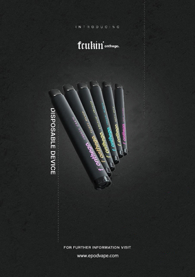 1000 óleo eletrônico descartável do cigarro 3.5ml Malásia Vape de Fcukin Onthego dos sopros