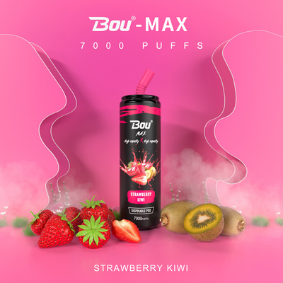 Pena descartável líquida 650mah de Mesh Coil 16ml E Vape dos Cigs de BOU Max E recarregável