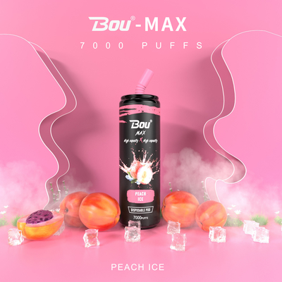 Pena descartável líquida 650mah de Mesh Coil 16ml E Vape dos Cigs de BOU Max E recarregável