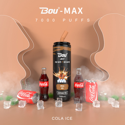 Pena descartável líquida 650mah de Mesh Coil 16ml E Vape dos Cigs de BOU Max E recarregável