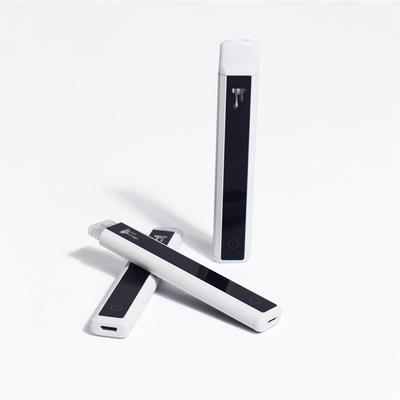 Corpo de alumínio 280 mah bateria recarregável Vape caneta atomização completa 1 ml descartável