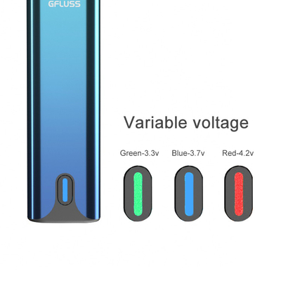 Caneta vape descartável de óleo grosso recarregável 300 mAh 1 ml com janela visível