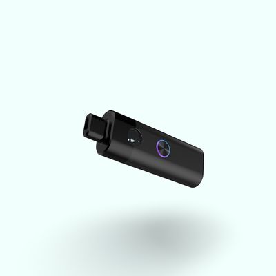 Janela visível 2,0 mm tamanho do orifício de óleo 3 ml CBD Vape Pen com bateria de 350 mah