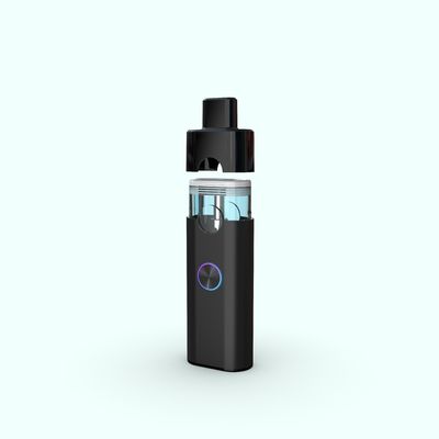Janela visível 2,0 mm tamanho do orifício de óleo 3 ml CBD Vape Pen com bateria de 350 mah