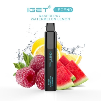 A maioria de sopros descartáveis da vagem 4000 do vape da LEGENDA popular de IGET