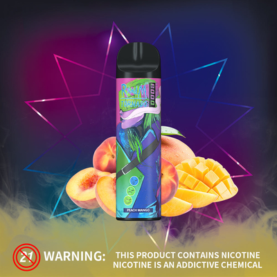 Fumot RandM Tornado 8000 Puffs 31 Sabores 5% Nicotina Vape Pen descartável 850 mAh Bateria