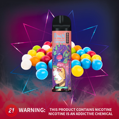 Fumot RandM Tornado 8000 Puffs 31 Sabores 5% Nicotina Vape Pen descartável 850 mAh Bateria