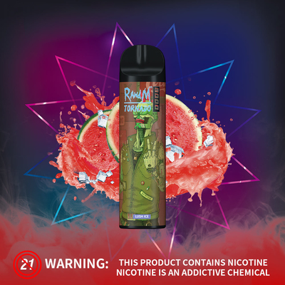 Gelo da uva do furacão de RANDM sabores eletrônicos de fumo do cigarro 31 do vapor de 16 ML