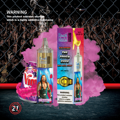 10000 sopram os sabores descartáveis do cigarro 20 de Vape E de um furacão de 20 ML RandM