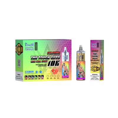Dos sopros descartáveis do furacão 10000 de RandM cigarro eletrônico de fumo Vape