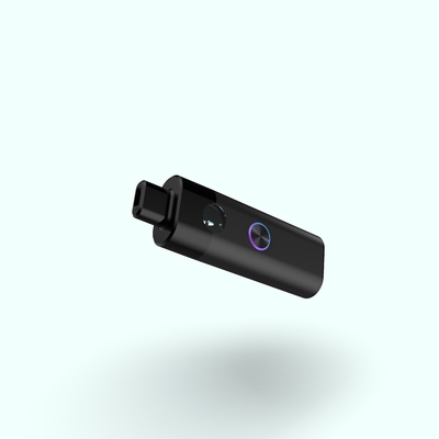 pena descartável recarregável cerâmica da bobina 350mAh CBD Vape Windoe do tanque visível de 3.0mL