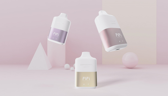 A caixa 6000 do OEM de FiFi Smart sopra do E-cigarro variável da nicotina de 9 ml diodo emissor de luz recarregável Vape descartável