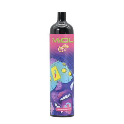 Os E-Cigs Miou 9000 de Disposabe sopram os sabores do NIC 10 de 5% disponíveis