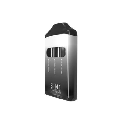 Última Chegada Novo 3 em 1 3 ml Cartucho de Vaporização Pod descartável com Micro USB