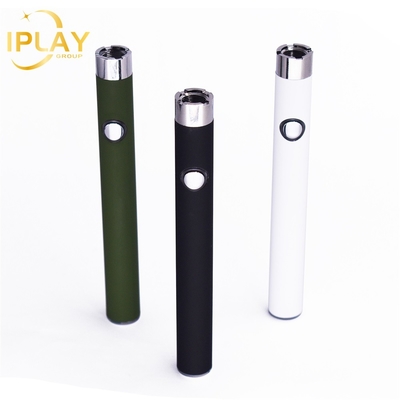Cbd Thc Cartucho Bateria Botão B9 Bateria Vape 510 Thread 2.7-4.1 V 350 Mah Bateria de Carregamento