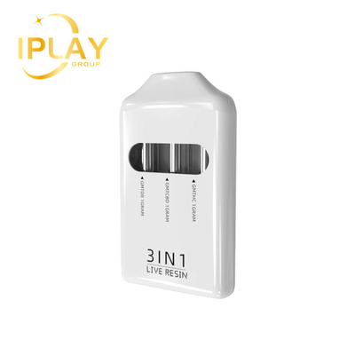 Última Chegada Novo 3 em 1 3 ml Cartucho de Vaporização Pod descartável com Micro USB