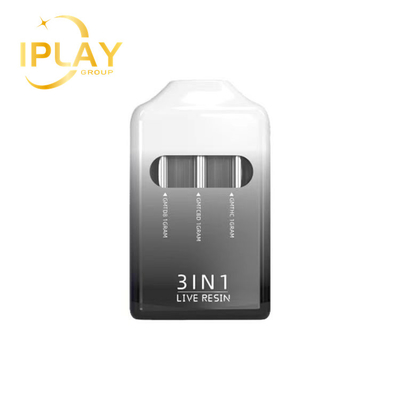 Última Chegada Novo 3 em 1 3 ml Cartucho de Vaporização Pod descartável com Micro USB