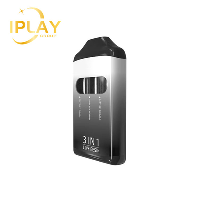 Última Chegada Novo 3 em 1 3 ml Cartucho de Vaporização Pod descartável com Micro USB