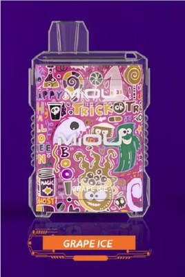 Miou Box E CIGS Mesh Coil 15ml E Liquid Disposable Vape 8000 Puffs 650mAh Rechargeable 10 Sabores