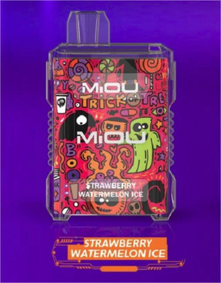 Miou Box E CIGS Mesh Coil 15ml E Liquid Disposable Vape 8000 Puffs 650mAh Rechargeable 10 Sabores