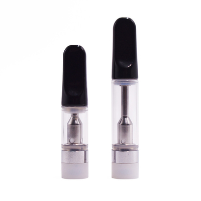 Cigarros descartáveis pretos da vara da ponta 316SS Cbd Vape 1.2mm 1.6mm