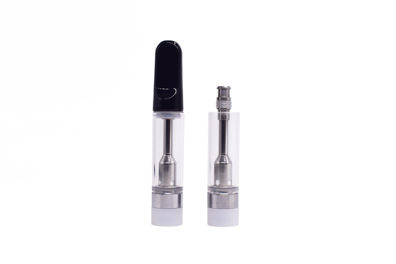 bobina cerâmica que aquece o cartucho feito sob encomenda sem chumbo do óleo do cbd da cor da pena do vape da linha de 0.5ml 1ml 510