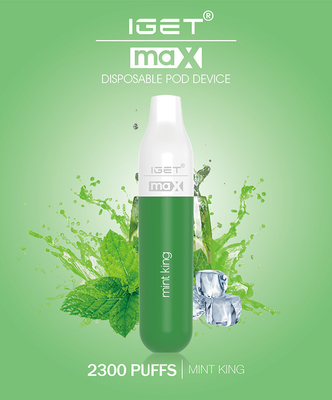 Sopros descartáveis de envio rápidos da pena IGET max 2300 de Vape 16 sabores disponíveis