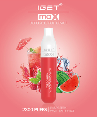 Sopros descartáveis de envio rápidos da pena IGET max 2300 de Vape 16 sabores disponíveis