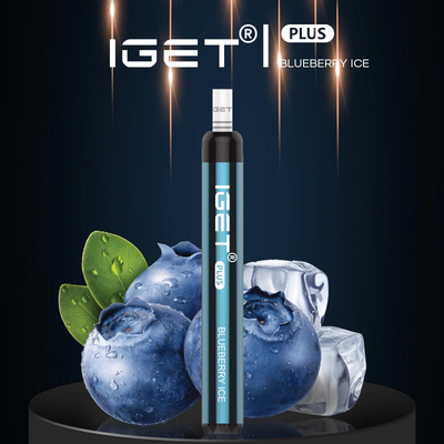 Iget mais o cigarro eletrônico dos sopros múltiplos dos sabores 1200 vaporiza 4.8ml Vape Pen Disposable
