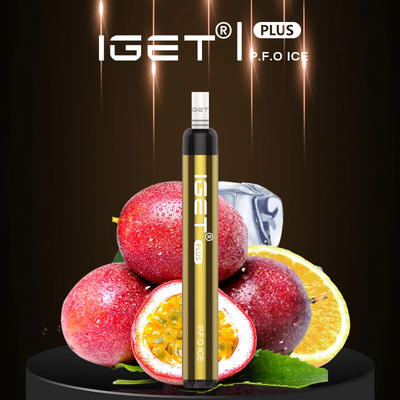 Iget mais o cigarro eletrônico dos sopros múltiplos dos sabores 1200 vaporiza 4.8ml Vape Pen Disposable