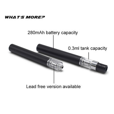 Pena descartável cerâmica do vape do óleo do cbd da bateria da bobina D7 0.3ml 280mah do preço maioria portátil