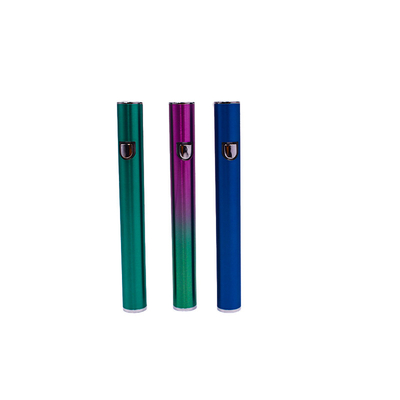 3 o botão de Vape Pen Battery 350mAh da tensão pré-aquece o cartucho 510 magro