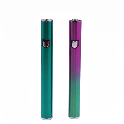3 o botão de Vape Pen Battery 350mAh da tensão pré-aquece o cartucho 510 magro