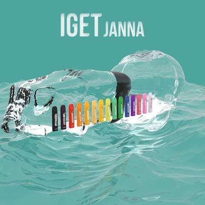 Sopros eletrônicos descartáveis por atacado 1.6ml Iget Janna Disposable Vape da pena 450 do cigarro
