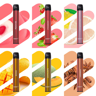 A maioria de atomizador popular IGET SHION 600 sopra vara descartável de Vape da bateria 400mah