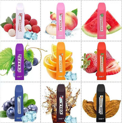 Por atacado 450 bateria de Iget Janna Disposable Electronic Cigar 280mah dos sopros