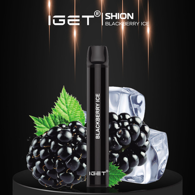 Dispositivo descartável do gelo IGET SHION Vaping da cola, 600 cigarros feitos sob encomenda do vapor dos sopros