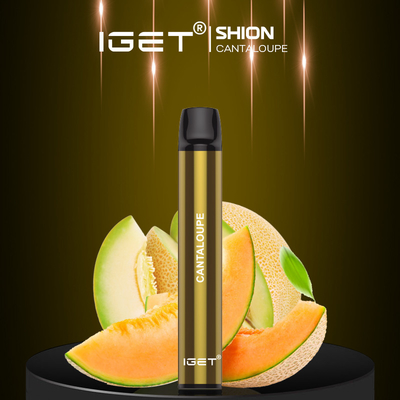 Dispositivo descartável do gelo IGET SHION Vaping da cola, 600 cigarros feitos sob encomenda do vapor dos sopros
