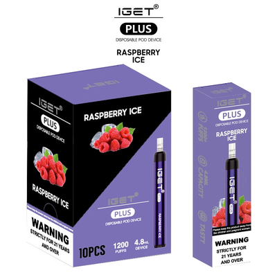 sopros descartáveis 4.8ml do cigarro 1200 de 650mAh IGET Vape mini E