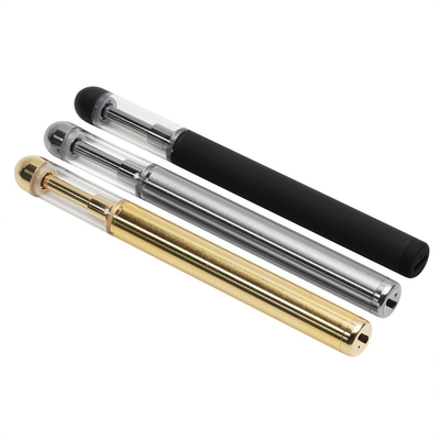 Tanque de vidro descartável da ponta CBD Vape Pen Ceramic Coil Heating 0.5ml do círculo do metal