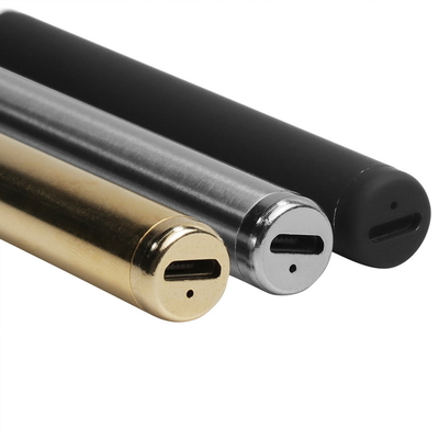 Tanque de vidro descartável da ponta CBD Vape Pen Ceramic Coil Heating 0.5ml do círculo do metal