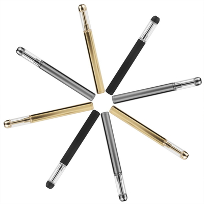 Tanque de vidro descartável da ponta CBD Vape Pen Ceramic Coil Heating 0.5ml do círculo do metal
