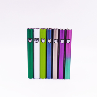 Bateria recarregável de alta qualidade do cartucho da linha de Vape Pen Battery 510 do óleo de 350mAh CBD